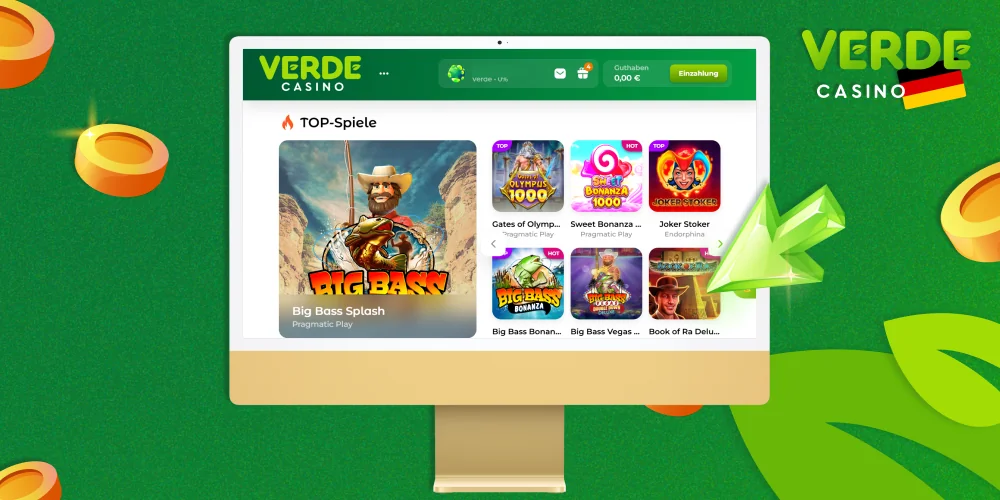 Genießen Sie Ihre Freispiele bei Verde Caino