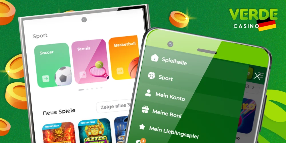 Welche Geräte unterstützen die Verde Casino-App?