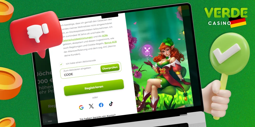 Vorteile und Nachteile des Bonuscodes