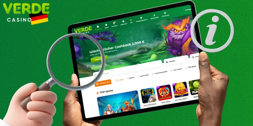 Ausführliche Bewertung von Verde Casino online casino